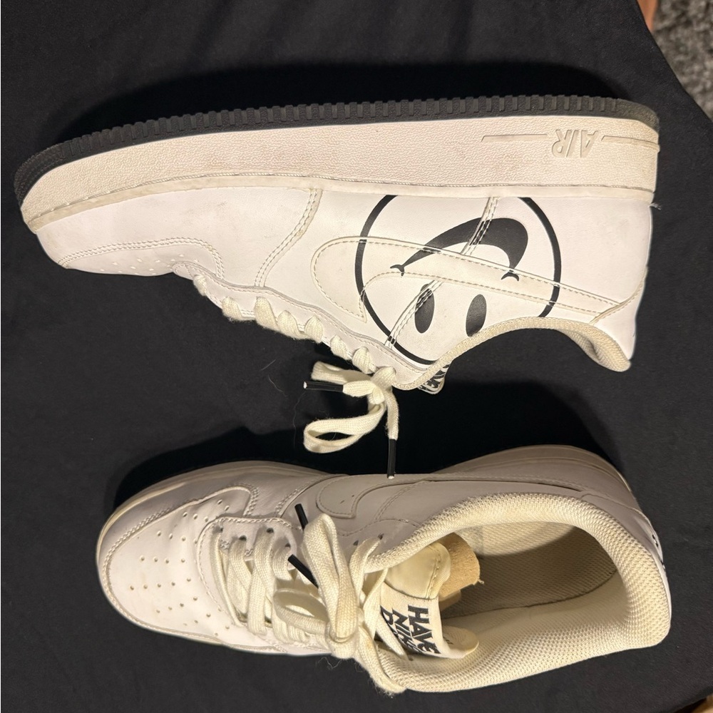 Nike White Air Force (Have a Nike Day) Sneakers